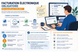 Facturation électronique obligatoire : ce que les entrepreneurs doivent savoir avant sept. 2026